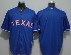 Texas Rangers Blank Blue New Cool Base Stitched Baseball Jersey