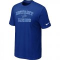 Detroit Lions Heart & Soul Blue T-Shirt