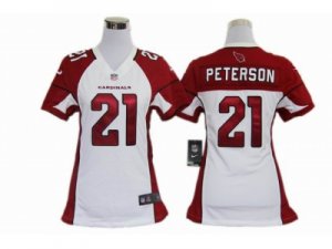 Nike Women Arizona Cardinals #21 Patrick Peterson White jerseys