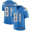 Nike Chargers #81 Mike Williams Light Blue Vapor Untouchable Limited Jersey