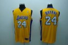 nba los angeles lakers #24 bryant regular yellow