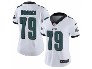 Women Nike Philadelphia Eagles #79 Brandon Brooks Vapor Untouchable Limited White NFL Jersey