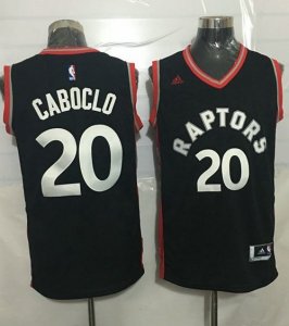 Toronto Raptors #20 Bruno Caboclo Black Stitched NBA Jersey