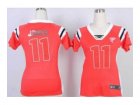 Nike women jerseys atlanta falcons #11 jones red[fashion Rhinestone sequins]