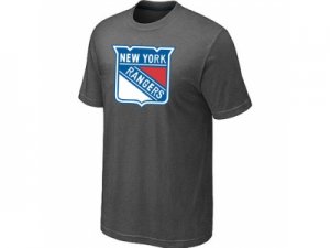 NHL New York Rangers Big & Tall Logo D.Grey T-Shirt