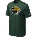 Jacksonville Jaguars Sideline Legend Authentic Logo T-Shirt D.Green