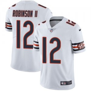 Nike Bears #12 Allen Robinson II White Color Rush Limited Jersey