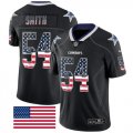 Nike Cowboys 54 Jaylon Smith Black USA Flash Fashion Limited Jersey