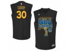 NBA Golden State Warrlors #30 Stephen Curry Black 2015 NBA Finals Champions Stitched jerseys