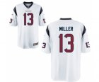 Men's Nike Houston Texans #13 Braxton Miller Game White NFL Jersey