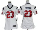 Nike women nfl Houston Texans #23 Arian Foster white jerseys