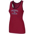 Nike Tennessee Titans Heart & Soul Tri-Blend Racerback stretch Tank Top Red