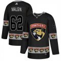 Panthers #62 Denis Malgin Black Team Logos Fashion Adidas Jersey