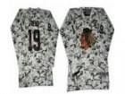 Youth NHL Chicago Blackhawks #19 Janathan Toews White Camo Jerseys