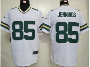 Nike NFL green bay packers #85 jennings white Elite jerseys