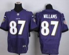 Nike Baltimore ravens #87 Willams purple jerseys(Elite)