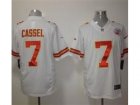 Nike NFL Kansas City Chiefs #7 Matt Cassel White Jerseys(Limited)