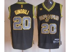 nba san antonio spurs #20 ginobili black[2013 new]