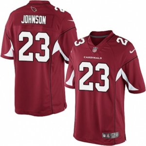 Mens Nike Arizona Cardinals #23 Chris Johnson Limited Red Team Color NFL Jersey