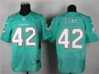 Nike NFL Miami Dolphins #42 Charles Clay green jerseys(Elite)