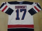 nhl new york rangers #17 dubinsky white(2012 winter classic)