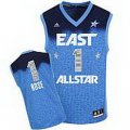 2012 All-Star Chicago Bulls #1 Derrick Rose Eastern Blue