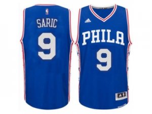 Mens Philadelphia 76ers #9 Dario Å aric adidas Royal Swingman Road Jersey