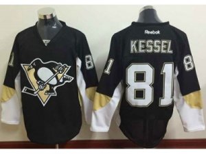 NHL Pittsburgh Penguins #81 Phil Kessel Black Home Stitched jerseys