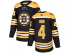 Youth Adidas Boston Bruins #4 Bobby Orr Black Home Authentic Stitched NHL Jersey