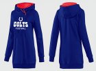 Women Indianapolis Colts Logo Pullover Hoodie-089