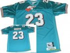 nfl Miami Dolphins #23 Brown Throwback green