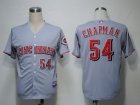 MLB Cincinnati Reds #54 Chapman Grey[Cool Base]