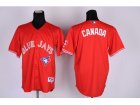 mlb jerseys toronto blue jays blank red[Canadaã€‘