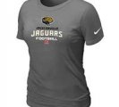 Women Jacksonville Jaguars Deep Grey T-Shirt