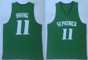 St. Patrick High School #11 Kyrie Irving Green Basketball Jersey