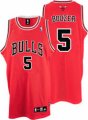 nba fans chicago bulls #5 boozer swingman red