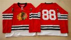 NHL Mitchell And Ness 1960-61 Chicago Blackhawks #88 Noname red Throwback jerseys