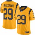 Mens Nike Los Angeles Rams #29 Eric Dickerson Elite Gold Rush NFL Jersey