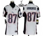 2015 Super Bowl XLIX nike youth nfl jerseys new england patriots #87 gronkowski white