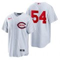 Reds #54 Hunter Strickland White Nike 2022 Field Of Dreams Cool Base Jersey