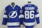 NHL Tampa Bay Lightning #86 Kucherov blue jerseys
