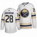 Sabres #28 Zemgus Girgensons White 50th Anniversary Adidas Jersey