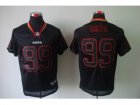 Nike NFL San Francisco 49ers #99 Aldon Smith Lights Out Black Elite Jerseys