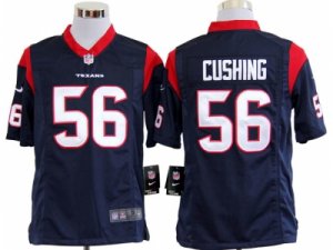 Nike houston texans #56 cushing blue Game Jerseys