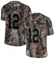 Nike Colts #12 Andrew Luck Camo Rush Limited Jersey