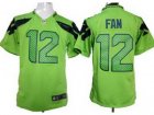 Nike NFL Seattle Seahawks #12 Fan Green Jerseys(Game)