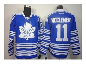 nhl jerseys toronto maple leafs #11 mcclement blue[2014 winter classic]