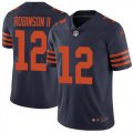 Nike Bears #12 Allen Robinson II Navy Throwback Vapor Untouchable Limited Jersey