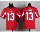 Nike jerseys arizona cardinals #13 brown red[Elite][brown]