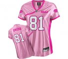 buffalo bills #81 owens women pink